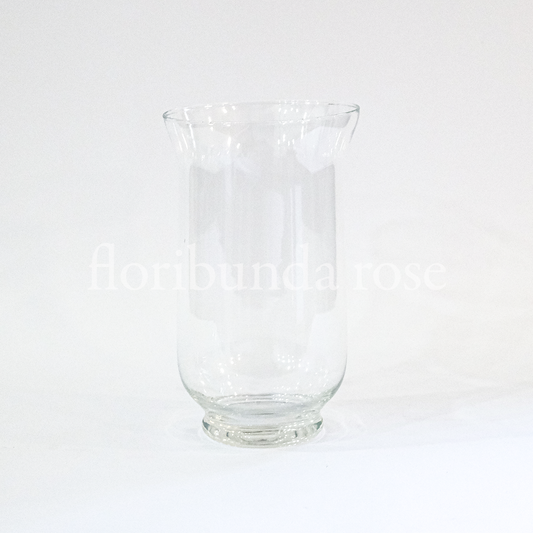 Tall Glass Hurricane Vase